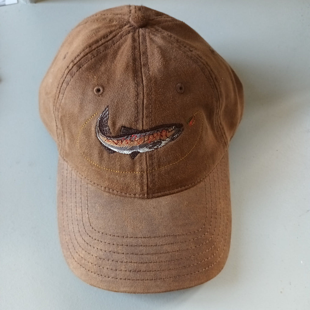 Fishing Baseball Cap/Hat - Lough Derg Trout Motif