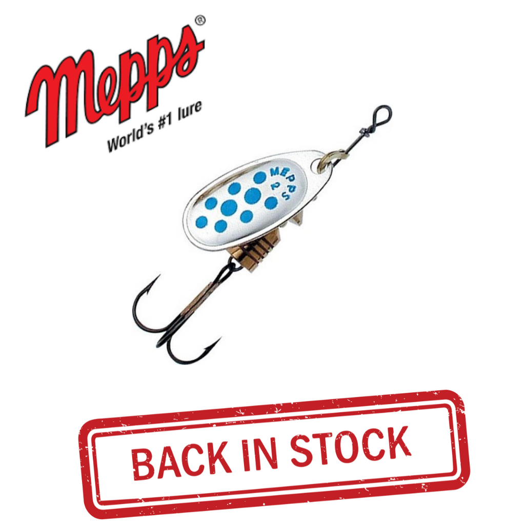 Mepps Comet Spinners - Back in Stock!