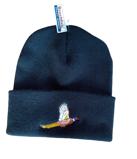 Beechfield Beanie Cap - Gliding Pheasant