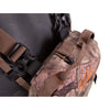 Allen Company Terrain Plateau Bino Case with Harness, Mossy Oak Break-Up Country Camo on hunter's back