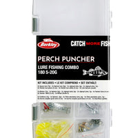 Berkley Catch More Fish Perch Puncher Combo (Rod+Reel+Line+Lures+Box)