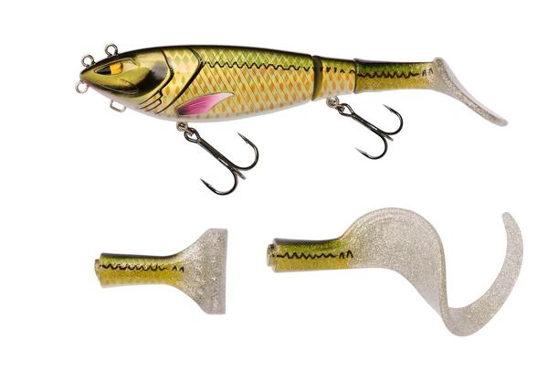 Berkley Zilla Tailswinger Jointed Slow Sink Swimbait Ayu Green