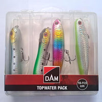 DAM Topwater Popper Pack 140.5-11cm (4 Pack)