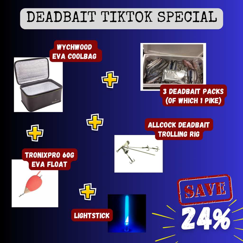 TikTok Special - Deadbait+Coolbag+Mount+Float+Lightstick Bundle