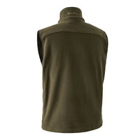 Deerhunter Eagle Fleece Waistcoat  Tarmac Green - Rear View