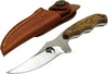 Elk Ridge ER059 Fixed Blade Hunting Knife with Maple Handle - 7"