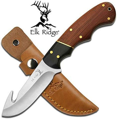 Elk Ridge Fixed Blade Hunting Knife - 7.5