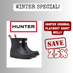 Hunter Original Play Boot Short Rubber Welly - Women's Winter Special Save 25%