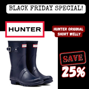 Hunter Original Short Rubber Welly - Women's *SAVE 25%*