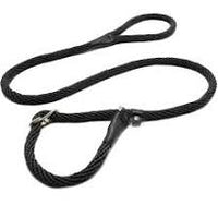 Heavy-Duty Rope Slip Lead Black