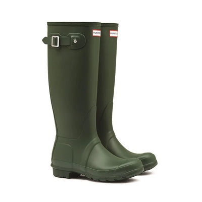 Hunter Original Tall Rubber Welly Boot - Women's - Green