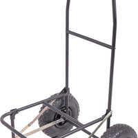 Leeda Fold-Up Trolley with Pneumatic Wheels