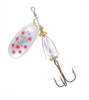 Mapso Vlason Silver/Red Trout Spinner