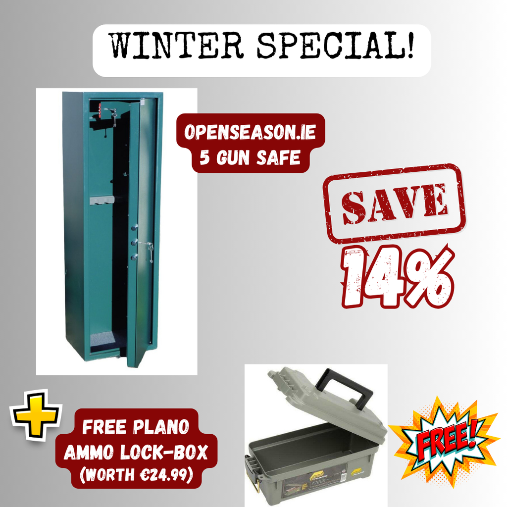 OpenSeason.ie S5 5-Gun Safe Special Offer 14% Off