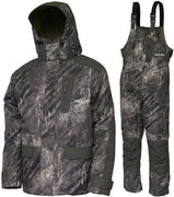 Prologic High Grade Realtree Thermo Fishing Suit (Jacket with hood up, Bib & Brace style trousers)