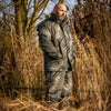 Angler wearing Prologic High Grade Realtree Thermo Fishing Suit