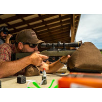 Quake Shooting Range Bag in use with Rifle