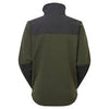 Ridgeline Hybrid Fleece Olive & Black Rear