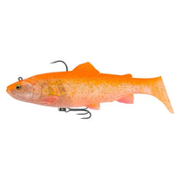 SAVAGE GEAR 4D TROUT RATTLE SHAD FAST SINK CLEAR ALBINO