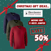 Deerhunter Kingston Merino&nbsp;Knit V-Neck Jumper *SAVE 50%*