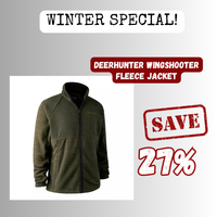 Deerhunter Wingshooter Fleece Jacket with Waterproof Membrane