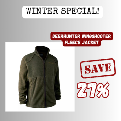 Deerhunter Wingshooter Fleece Jacket with Waterproof Membrane