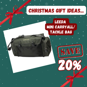 20% OFF LEEDA MINI CARRYALL/
TACKLE BAG