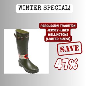 Percussion Tradition Jersey-Lined Wellingtons