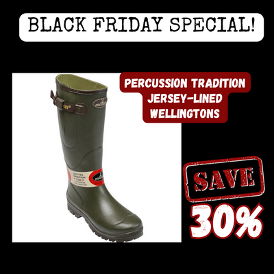 Percussion Tradition Jersey-Lined Wellingtons *SAVE 30%*
