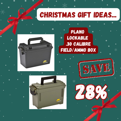 Plano Lockable .30 Calibre Field/Ammo Box 28% Off Christmas Gift Ideas