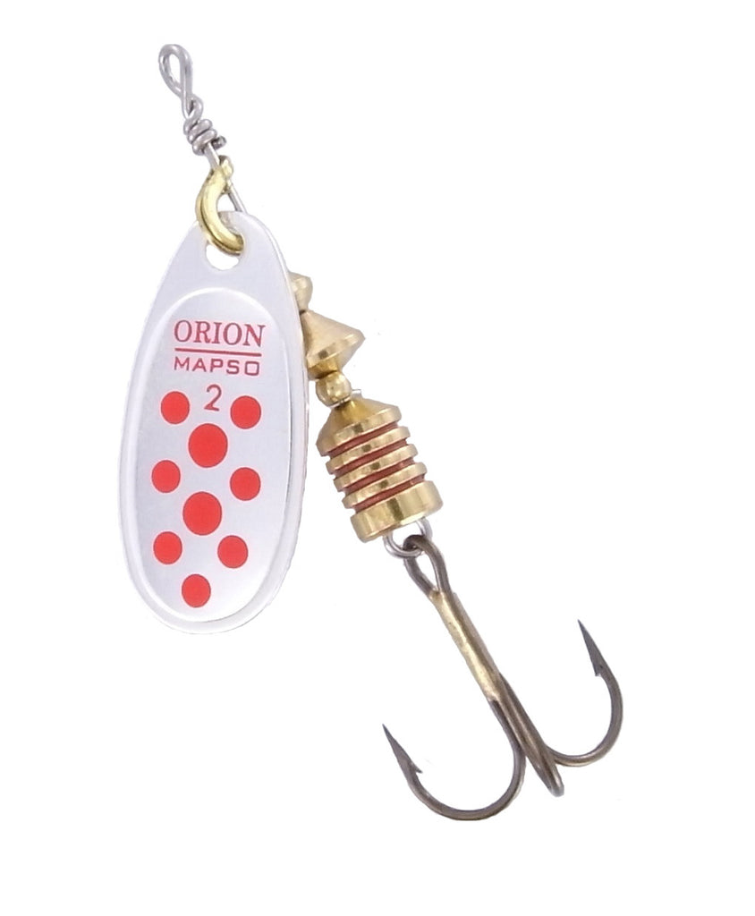 Buy Mapso Orion Trout/Perch/Pike Spinner Lures 