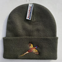 Beechfield Beanie Cap - Gliding Pheasant