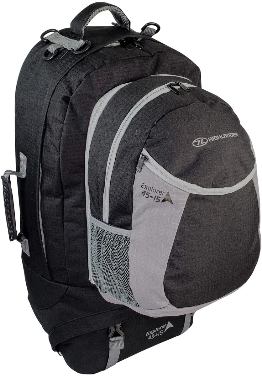 Highlander Explorer 45+20 Litre Ruckcase (Rucksack with Detatchable Backpack) - OpenSeason.ie Irish Online Outdoor Shop