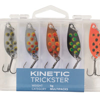 Kinetic Trickster Trout/Perch/Pike Lure - 5 Pack - OpenSeason.ie - Irish family-run online fishing tackle & outdoor shop, Nenagh, Co. Tipperary