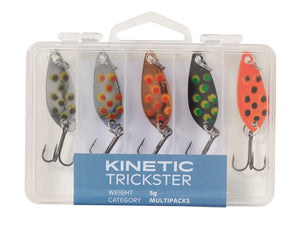 Kinetic Trickster Trout/Perch/Pike Lure - 5 Pack - OpenSeason.ie - Irish family-run online fishing tackle & outdoor shop, Nenagh, Co. Tipperary