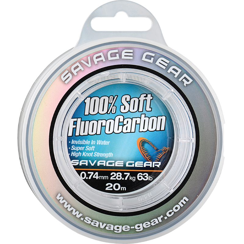 Savage Gear 100% Soft FluoroCarbon Fishing Line | OpenSeason.ie Irish Fishing Tackle Shop, Nenagh & Online