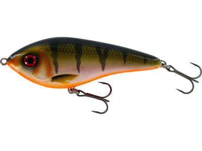 Westin Swim Glidebait Suspending Lure in Bling Perch pattern