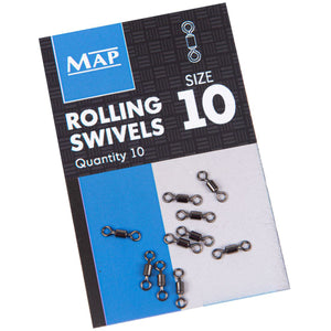 MAP Rolling Swivels - Coarse Fishing Tackle at OpenSeason.ie, Nenagh